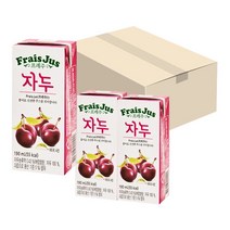 어린이집에서 먹기좋은 과일주스 프레주 자두 190ml 종이팩 24개 1박스