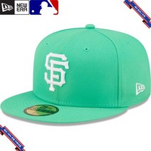 [미국정품] 773285 스냅백 캡모자 MLB [샌프란시스코 자이언츠] 뉴에라 Logo 59FIFTY Fitted Hat - Green