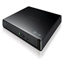 LG Electronics 8X USB 2.0 Super Multi Ultra Slim Portable DVD Writer Drive +/-RW External Drive with