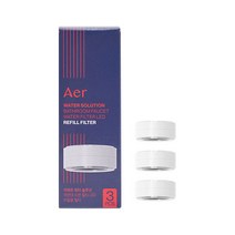 아에르 세면대 수전 리필 필터 3개입(LED), 세면대 LED 필터 3개입