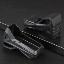 랫풀다운그립 렛풀다운바 렛바 전술 적합 P-MAG 다기능 잡지 그립 2PCS 어댑터 홀스터 슬리브 퀵 풀 익스텐션 피어스 장비, [01] BK