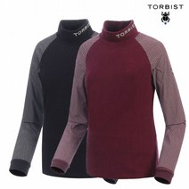 [톨비스트] (여성)우븐 소매 양면기모 하이넥_GA9W1-WKE510