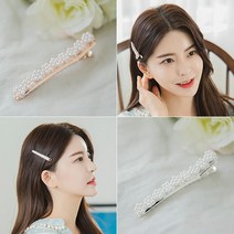 썬더 진주 악어 헤어핀(hp936)