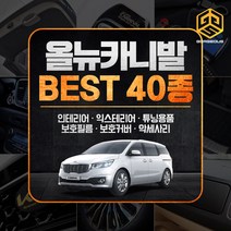 [골져스] 올뉴카니발 튜닝용품 스티커 트렁크 매트 커버 악세사리, 01_실리콘 키케이스 스카이(4버튼)