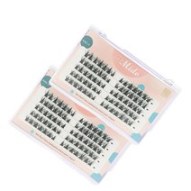 미도 인조속눈썹 부분 가닥 속눈썹 셀프 연장 자연스런운 가속눈썹 스위트 시리즈, 스위트 C 타입  2P