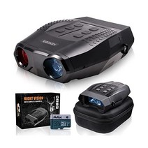 KEKOOL 야간 쌍안경 초장거리 FHD 디지털 True Auto IR 어둠 속에서 1900ft 시야 범위 1080P 비디오 사냥 군사 보안용 고글