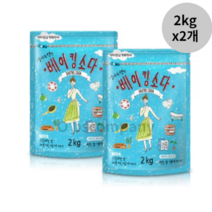 엄마의선택 베이킹소다, 4kg, 2개