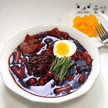 [야미야미순심] 짜장쫄면떡볶이세트 4인분+모둠튀김2 (어묵 쫄면포함)