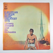 (중고LP) EUROPEAN SCREEN MUSIC GREATEST HITS 1974년 발매 라이센스 (자켓 상태 A. 음반 상태 사용감 있음)