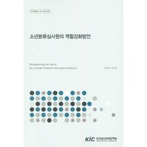 소년분류심사원의 역할강화방안, KIC