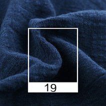 한복원단 한복천 부드러운 린넨 코튼 원단 50x130cm 소재 순수 천연 아마 바느질 D, 19 Old blue