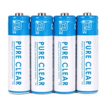 퓨어클리어 AA 2500mAh 4알 1세트 케이스포함