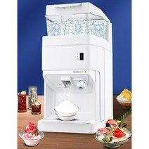 팥빙수 얼음 분쇄기 눈꽃빙수 업소용 빙수기계 자동빙삭기 빙수기 자동분쇄기 6L, PC 패들 2리터