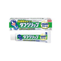 터프 그립 롱핏 크림 무첨가 틀니안정제 40g 의치고정 일본, 1개