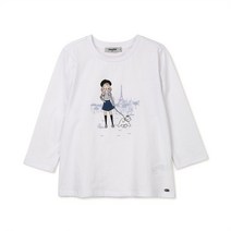 [레노마키즈] 여아7부기본티셔츠 라일락 (R2220T180_31)