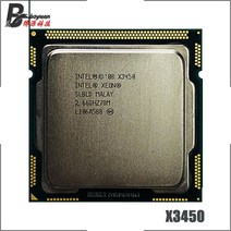 인텔 제온 X3450 2.6 GHZ 쿼드 코어 CPU 프로세서 L3 = 8 M 95 W LGA 1156