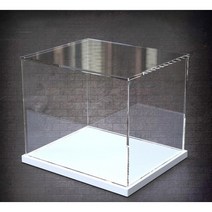 아크릴 투명 디스플레이 상자 피규어 케이스 장식장, 길이 및 너비 10x30 cm(내부 크기)