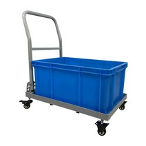 플라스틱 점보상자 운반용 박스 바퀴 대형 의류 다용도, 60x40+1박스600x400x280