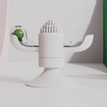 캣타워 캣휠 고양이놀이터 캣폴 캣워커 고양이 스크래쳐 해먹 원목 애완 동물 용품 재미있는 빠는 장난감 개박하 선인장 흡입 컵과 함께 제공 부드러운 표면 타워, 3.white