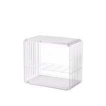 레디박스 아크릴 가방 구두 핸드백 정리 보관함, 화이트, 1개