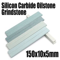 1PCS 150x10x5mm 녹색 실리콘 카바이드 오일 스톤 그라인드 숫돌 나이프 연삭 연마 옥/금속/금형 등, 02 240 Grit_01 150x10x5mm