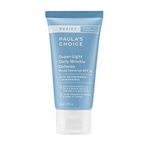 선크림 폴라초이스 레지스트 슈퍼라이트 데일리 링클 디펜스 SPF 30 매트 틴티드 페이스 모이스처라이저 uva amp uvb 보호 지성 피부용 미네랄 자외선 차단제 무향 앰프, 전체 크기