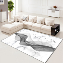 SKANDSALO 융단 카펫 침실 거실 식탁 꽃무늬 플라워 북유럽 자카드 클래식 대형 중형 카페트