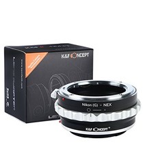 [정규 대리점]K&F 니콘 AI G 렌즈-SONY NEX E마운트 어댑터 렌즈 크로스 첨부 ng-nex (KFNEX)