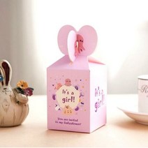 아트박스/에이치플러스몰 girl boy 미니 선물 상자 택1 W9FD307, 핑크, 옵션선택:핑크
