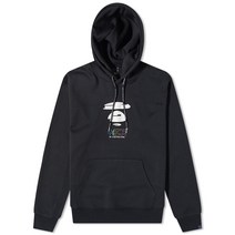 AAPE Popover Logo Hoody - Black122794