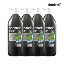댄트롤 딥 클린 박하 솔트 샴푸 820ml 4입