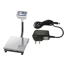 A&D 농업용 디지털대 저울 EM-150KDH ≪경량:150kg 최소 표시:0.01kg 접시 치수:400(W)500(D)mm 검정무≫ ※계량법 준거 제품 & AC어댑터 AX-TB266[세트 구입]