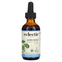 Eclectic Institute Herb 병풀추출물 고투콜라 Gotu Kola 추출물 2 액상 온즈 60ml