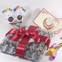 돈생일선물 계란한판 서른살 30살 생일 부모님 어버이날 현금 용돈 돈선물 계란판 용돈박스, 4.노란판+골드띠 풀세트, 케이크