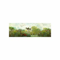 [모네]명화 파노라마 캔버스 액자_31_모네의정원(150x50cm)