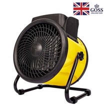 고스 GSH-KW3006Y 공업용 산업용 공장용 PTC 전기 온풍기 송풍기히터 옐로우, 단일모델명/품번