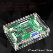 ed 차량용 간판 전광판 LED/LCD 디스플레이 m용 투명 플라스틱 보호 케이스 박스 NT68676 TV 2AV EDP 컨트, 한개옵션1, 04 For AV Box