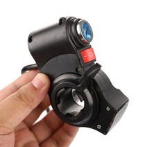 전기 자전거 핸들 바 스로틀 가속기 그립 스쿠터 엄지 키 잠금 스위치 Bycycle 액세스, 01 As Pic