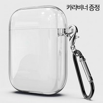 중국 에어팟 투명젤리케이스 카라비너증정 TPU소재 휴대폰 BAR형 케이스