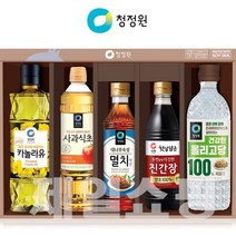 청정원 12호 선물세트/식용유선물세트 명절선물 답례품 5종 / 우체국소포발송