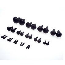 강아지 눈알 동물 양모 니들 펠트 개 펫돌 만들기 재료 고양이 인형만들기, 4mm