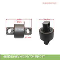 수동지게차 지게부품지게차 액세서리 베어링 사이드 스크롤러 도어 프레임 TCM2-3T 롤러 세트 CN-9-RF, 한개옵션0