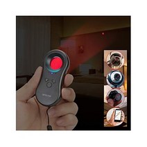숨겨진 카메라 감지기 적외선 뷰파인더가 있는 LED 장치 포켓 크기의 안티 스파이 찾기는 AirBnB 호텔 및 욕실에서 충전 가능한 도난 방지 알람을 찾습니다., 1개