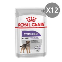 강아지 파우치 85g 12P 수술후 체중관리 습식 사료 richpot10*31829096tP, 본상품선택