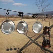 가정용 빨래줄 캠핑용 소품정리 행어 야외식사 솔캠 차박 낚시 감성캠퍼 등산