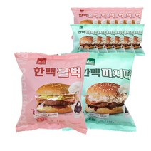한맥 PC방 아침 간편먹거리 불벅7개 마시따7개 햄버거, 쿠팡쪼아유마켓 1