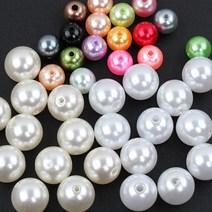 진주구슬 구슬 비즈 벌크 대용량 1봉5 000개 500g, 진주벌크6mm-혼합