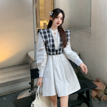 HQINT 여성 원피스 가을 봄 겨울 긴팔 반팔 롱원피스 미디원피스 캐주얼 정장원피스 하객원피스 하객룩 빅사이즈 여자 ZA-03947