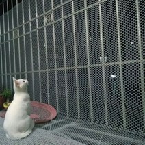 플라스틱 메쉬 뱀망 그물망 뱀차단망 안전망, 1.8cm메쉬 1x2m