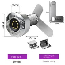얼굴인식 도어락 코콤 대구 TANK shp-p71 shp-dp940 30 개 지문 충전식 열쇠가 없는 전자 잠금 캐비닛 잠금, 12 103-30 silver